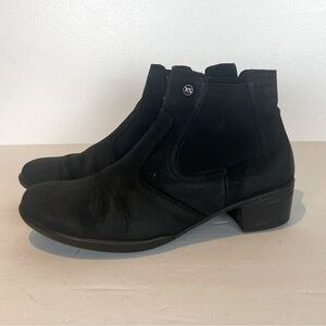 Hartjes XS Women's Ankle Boots Size 5 Suede Color Black